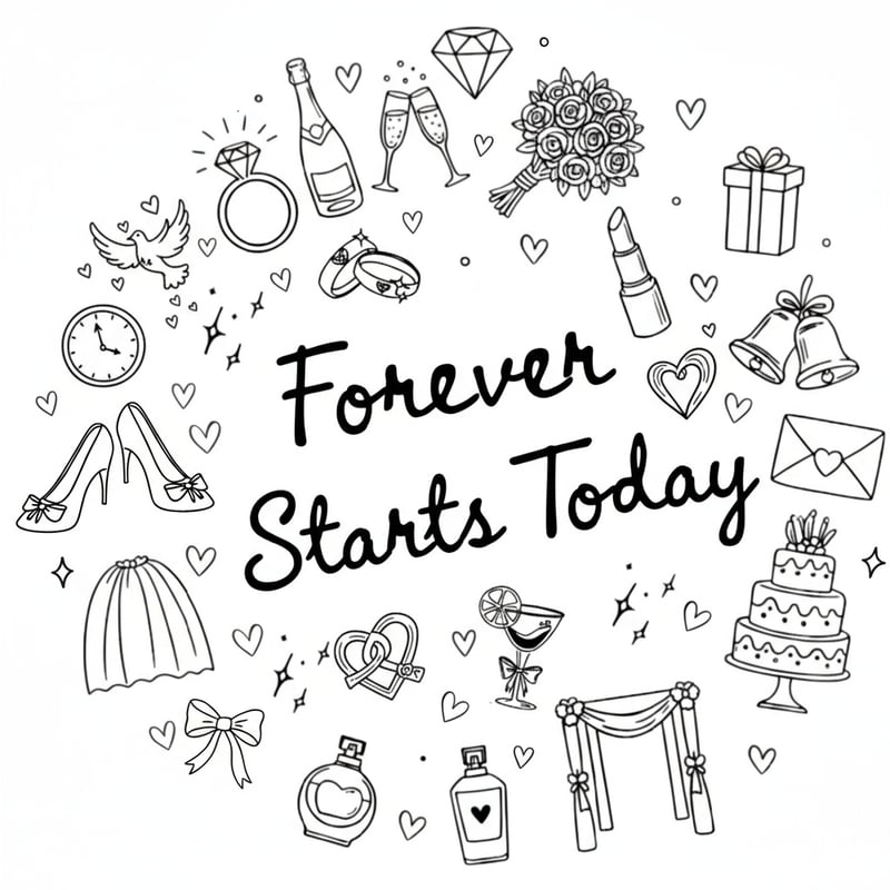 Hand-Drawn Doodle Design: New Beginnings