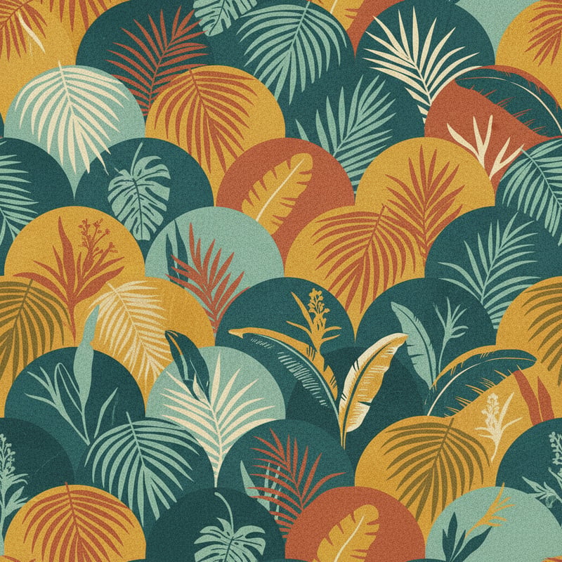 Tropical Seamless Pattern