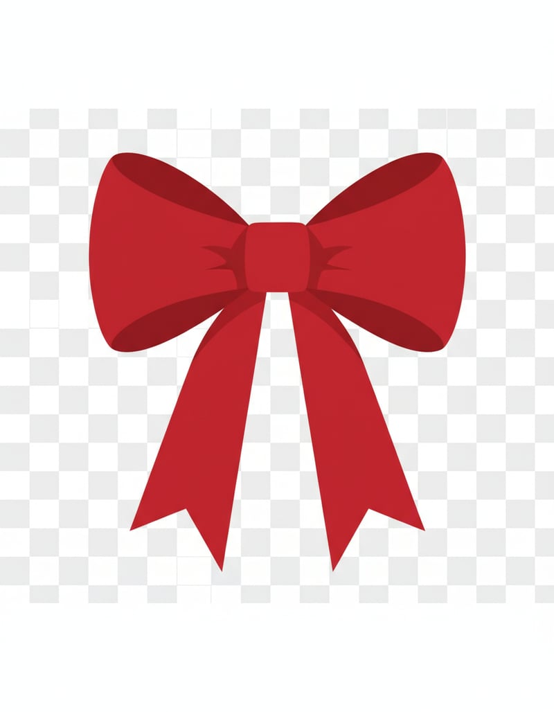 Christmas T-Shirt Graphic with Red Bow