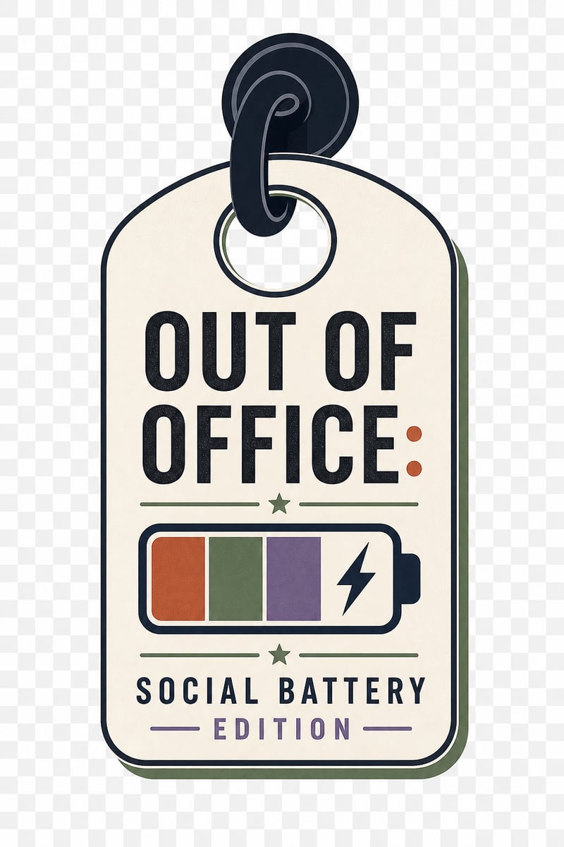 Out Of Office Light Shirt Vector Design