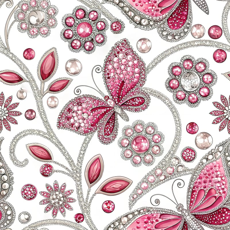 Sparkling Rhinestone Textures