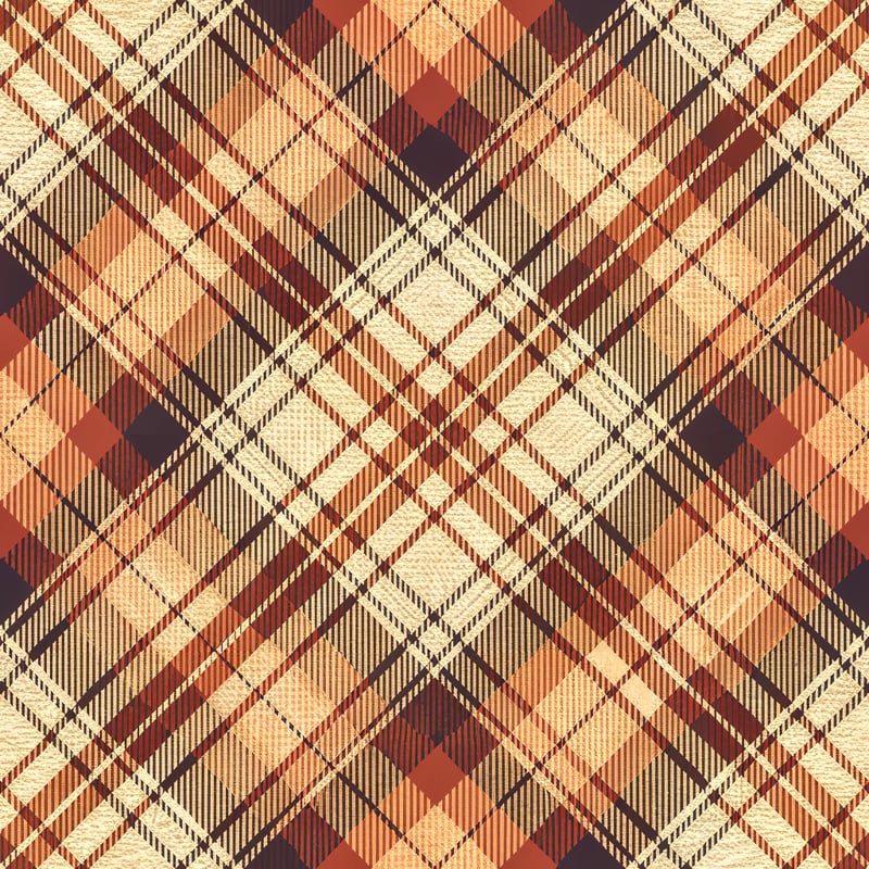 Striped Plaid Tartan Vector Pattern