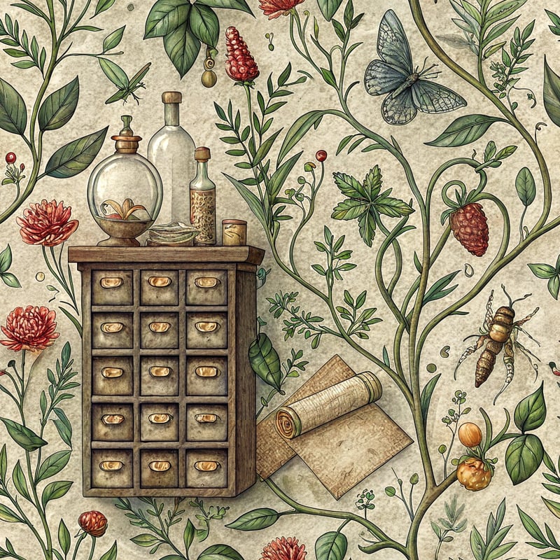 Overgrown Apothecary Aesthetic