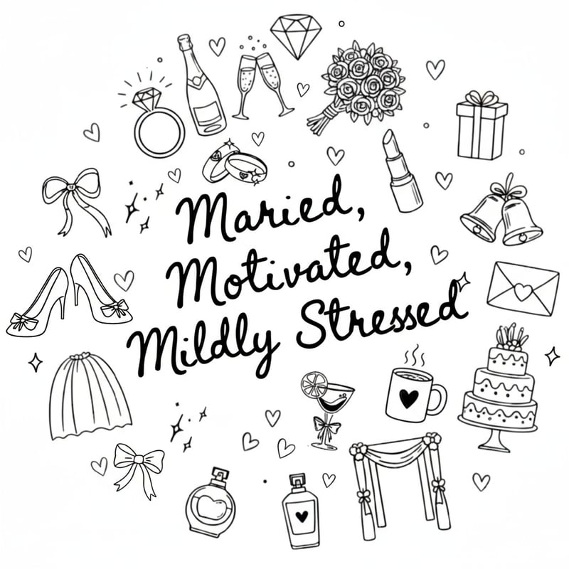 Married Motivated Mildly Stressed Design