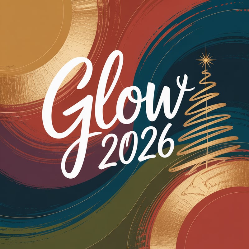 Abstract Holiday Artwork 2026