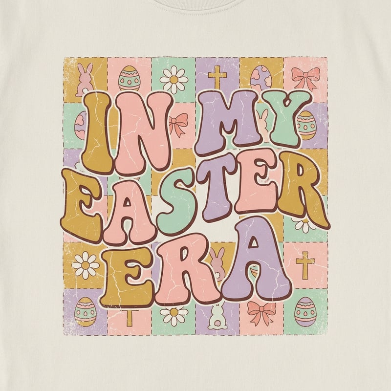 Vintage Easter T-Shirt Design