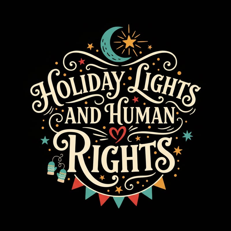 Holiday Lights and Human Rights Design