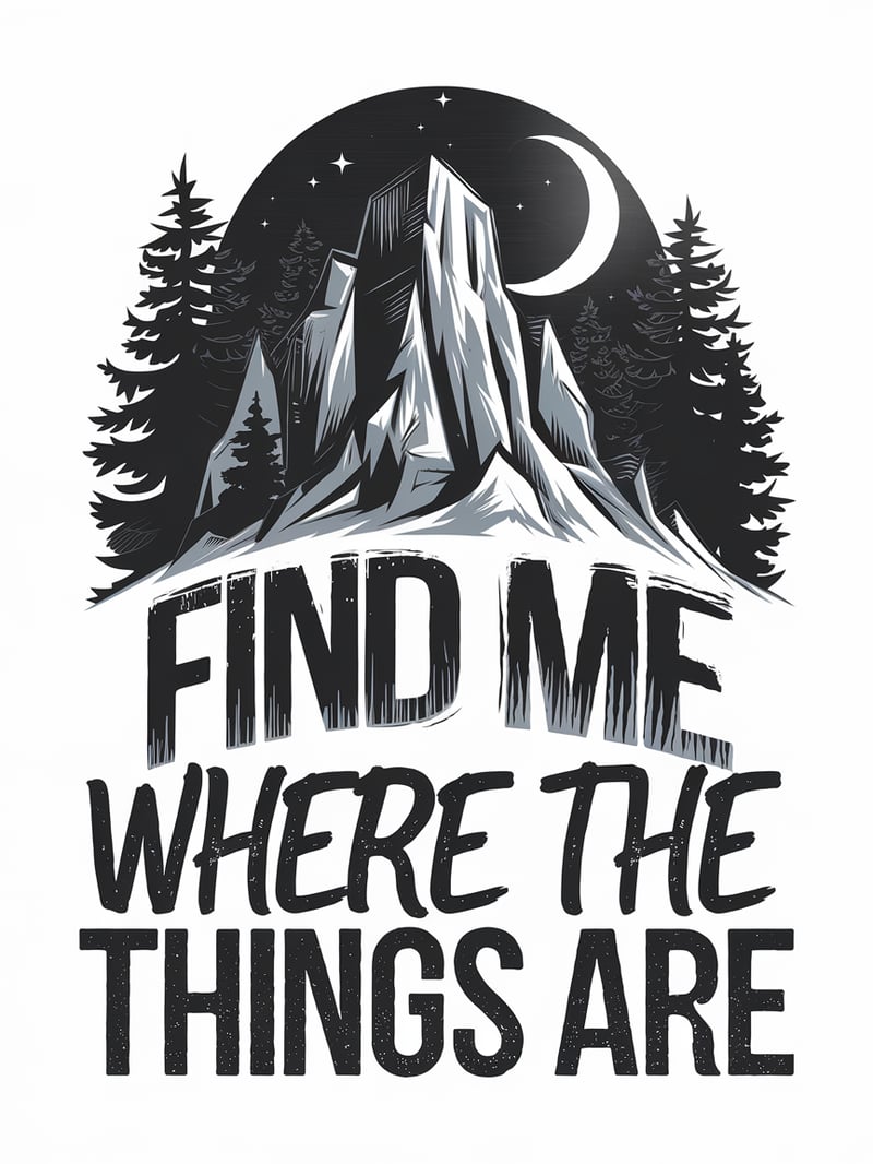 Wild Things T-Shirt Design