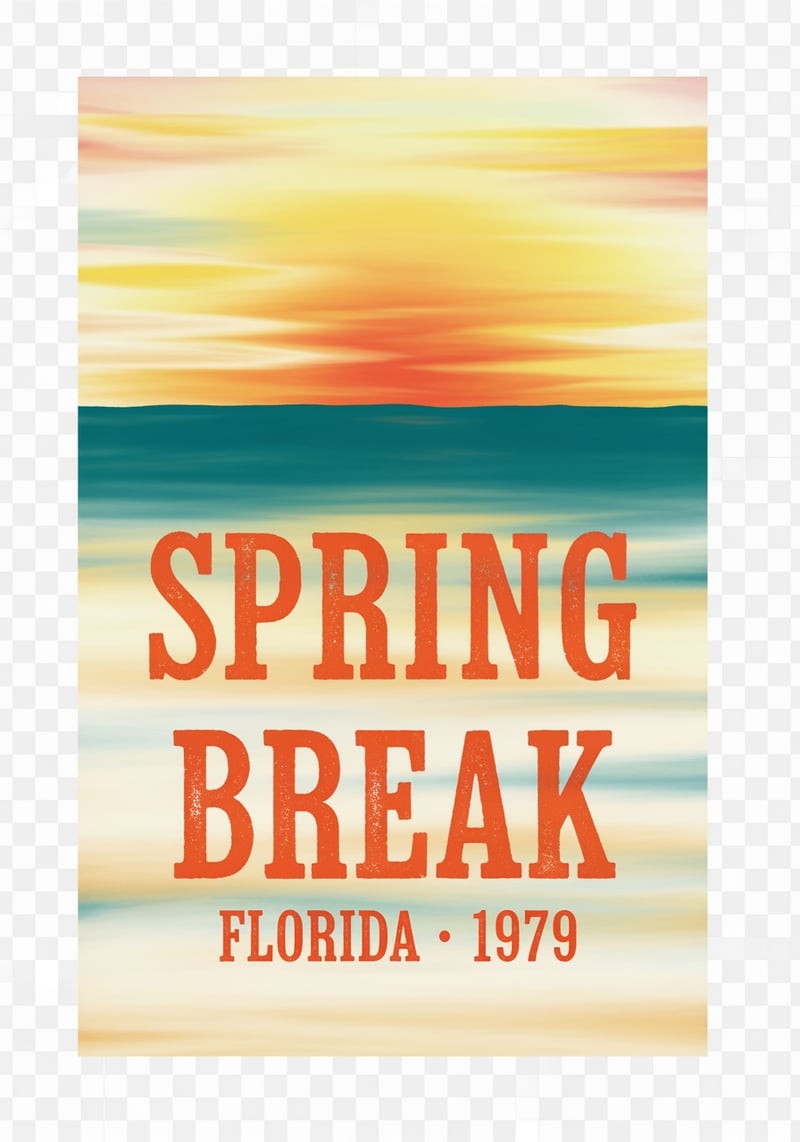 Vintage 1979 Florida Spring Break Emblem