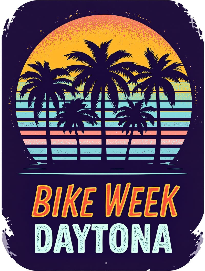 Bike Week Daytona Retro Moto Crest