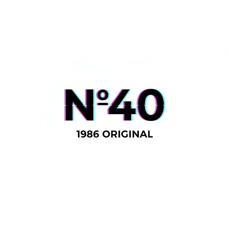 Minimalist Retro 80s Typography Poster