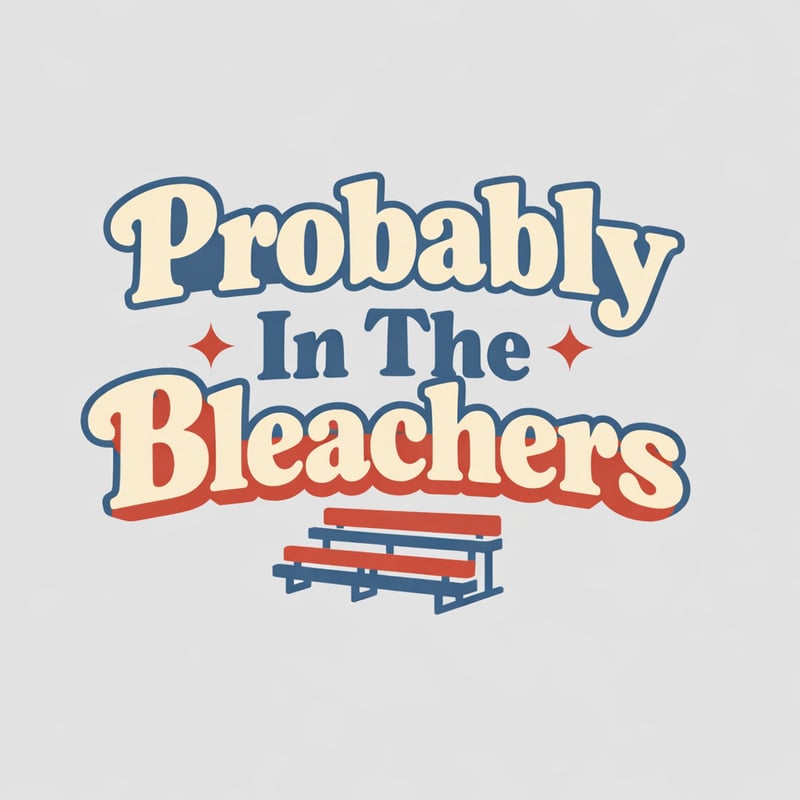 Retro Oversized Text T-Shirt Design