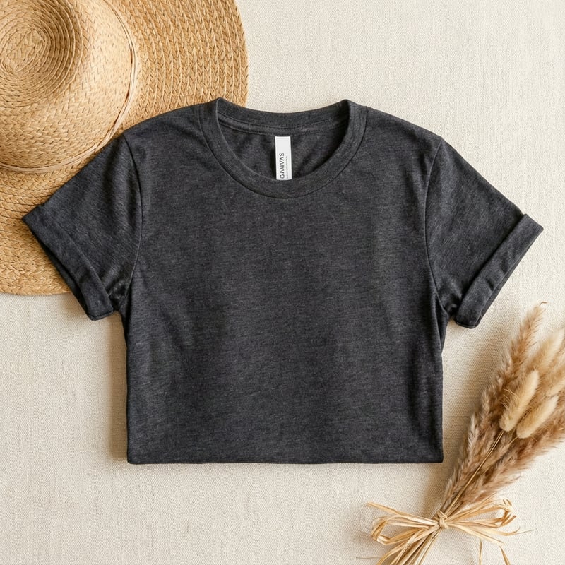 Minimalist Folded T-Shirt Styling