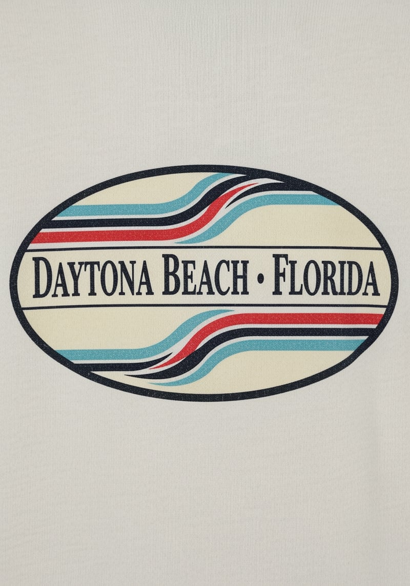 Retro Daytona Coast T-Shirt Emblem