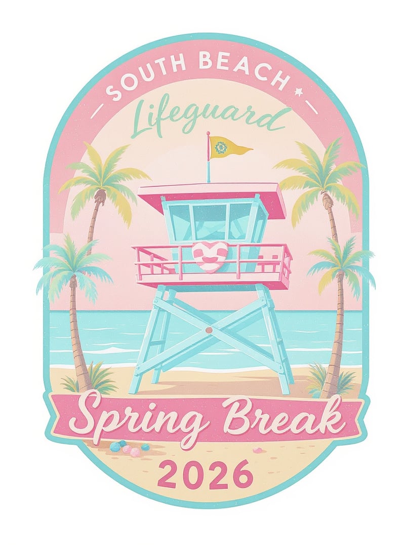 South Beach Lifeguard Tower Badge