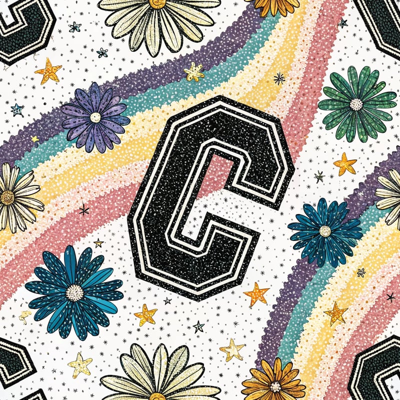 Distressed WIRED & Glitter DAZZLE Logo