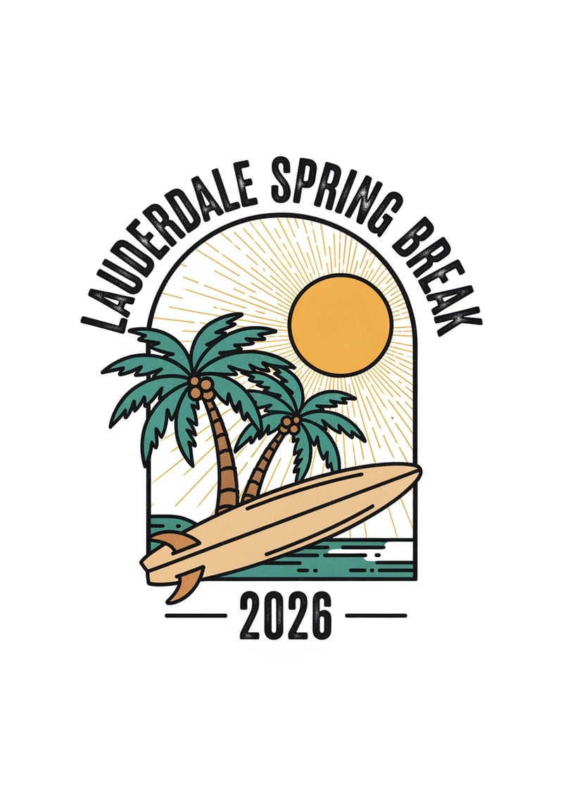 Fort Lauderdale Spring Break 2026 Badge