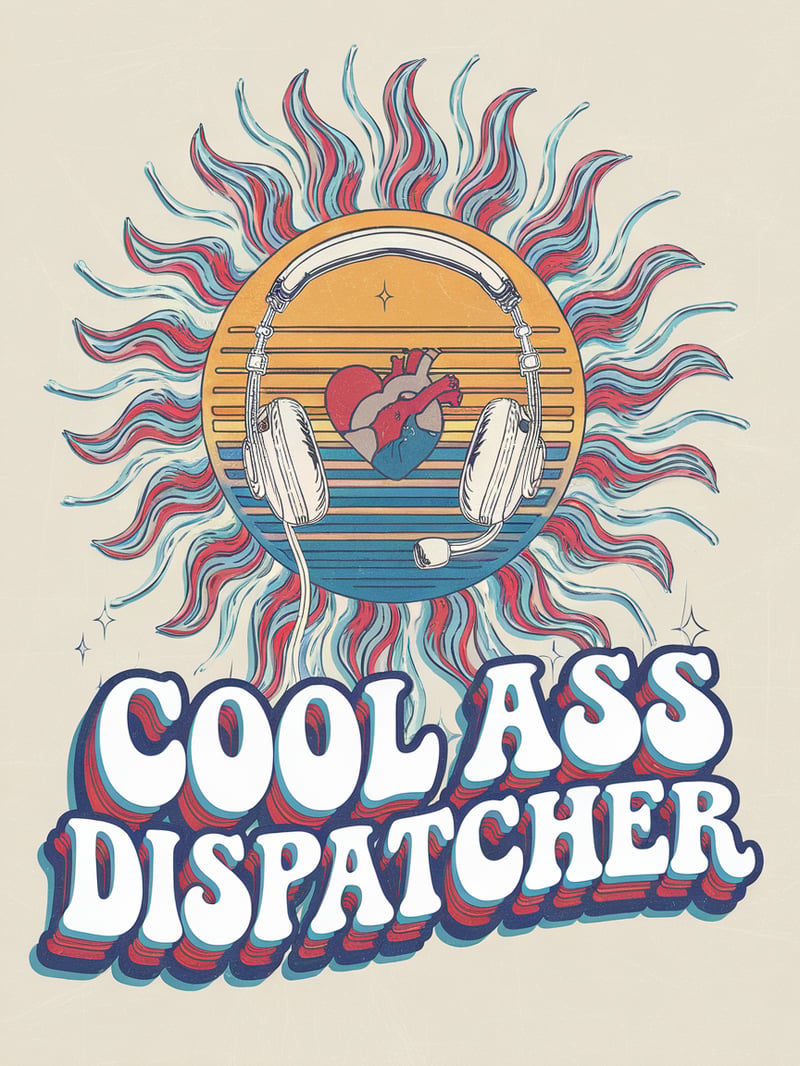 Psychedelic Dispatcher Art