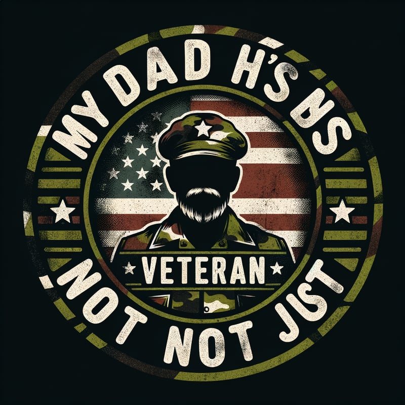 Veteran Hero Graphic Design T-Shirt