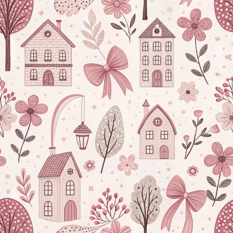 Pastel Coquette Pattern Design