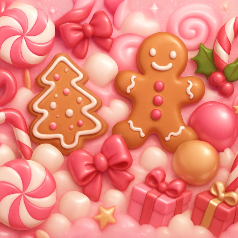Pinkmas Candy Tumbler Wrap