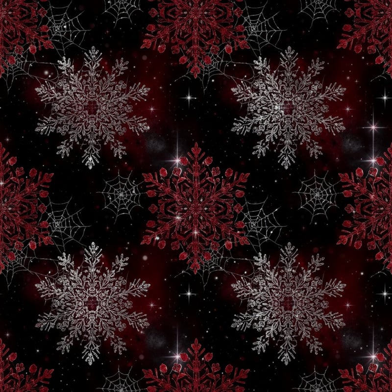 Intricate Winter Snowflake Pattern