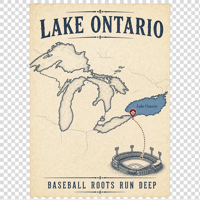 Lake Ontario Baseball Map