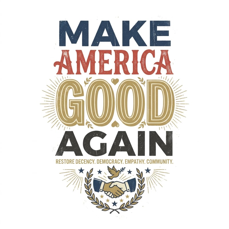 Make America Good Again Graphic