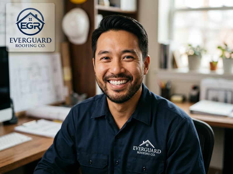 Smiling Roofer Owner Portrait
