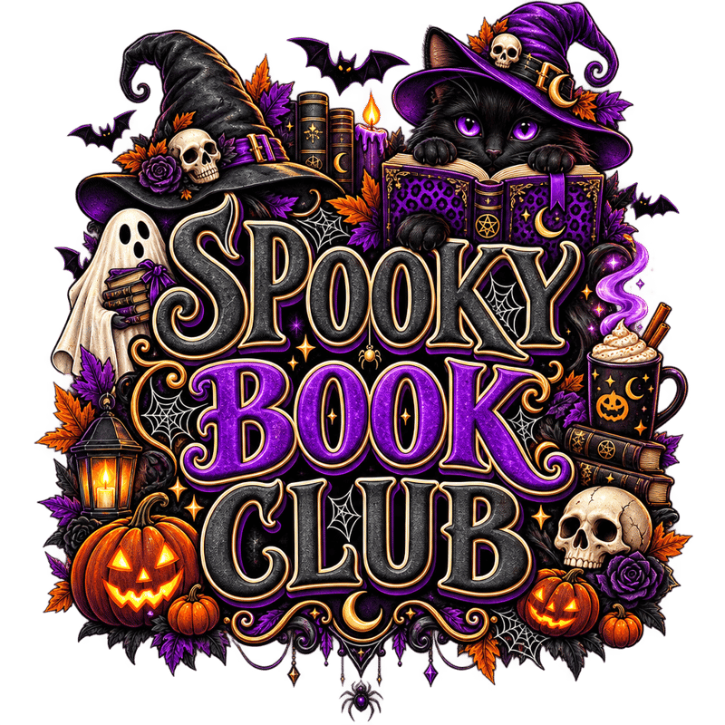 Spooky Book Club Gothic T-shirt