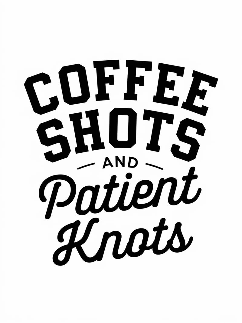 Coffee Shots Text Design