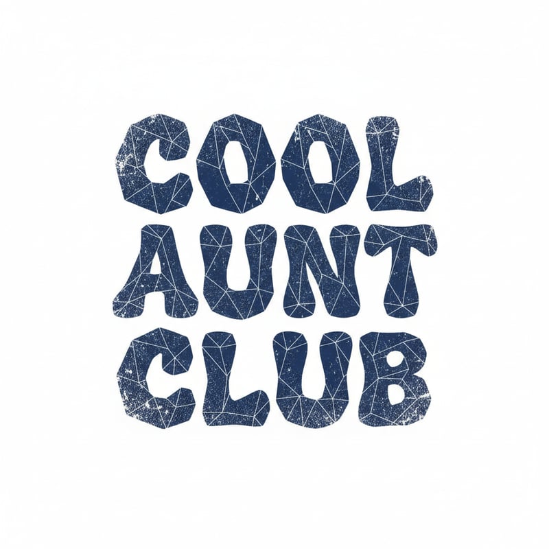 Cool Aunt Club Retro Design