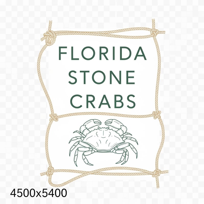 Minimal Coastal Stone Crabs Art