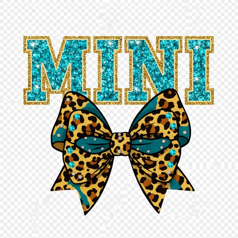 Turquoise Rhinestone MINI Design