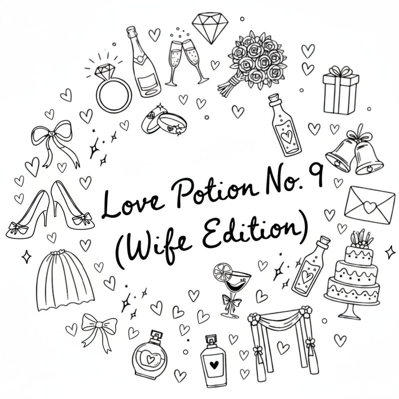 Love Potion No. 9 Wife Edition Design