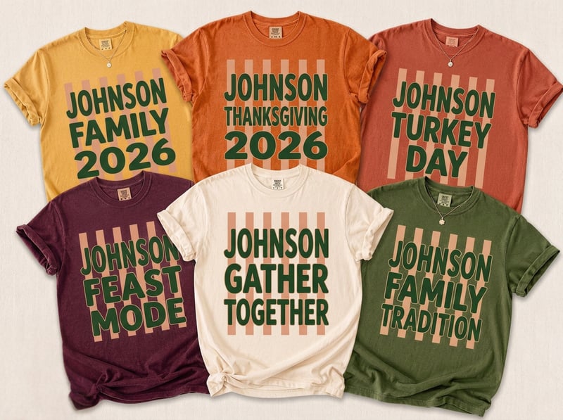 Johnson Family Thanksgiving Shirts 2026
