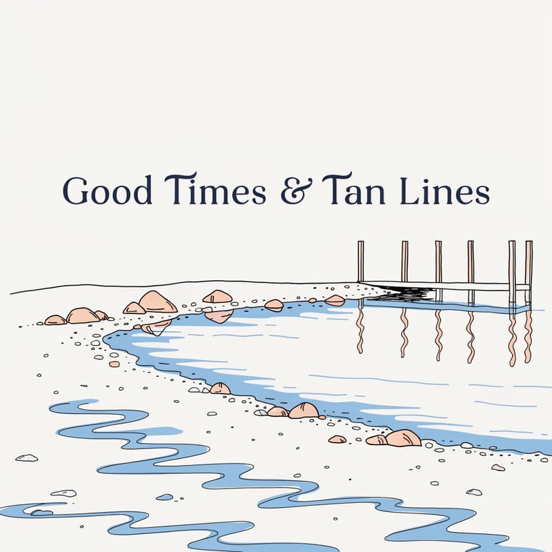 Minimalist Good Times & Tan Lines Design