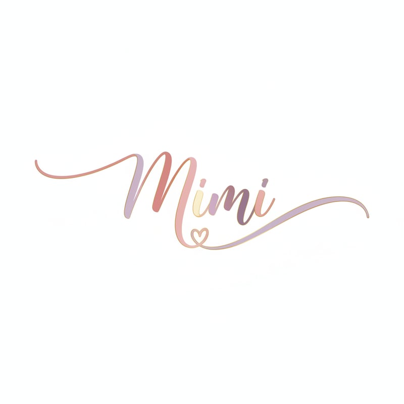 Elegant Mimi Handwritten Calligraphy