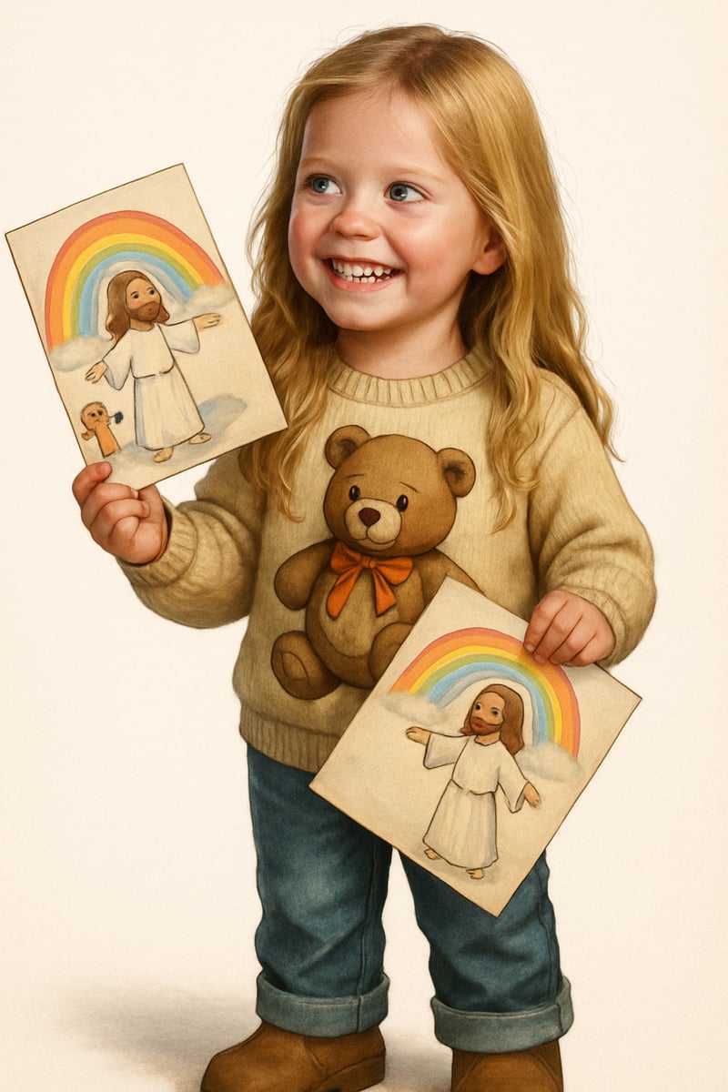 Semi-Realistic Detailed Cartoon Character
