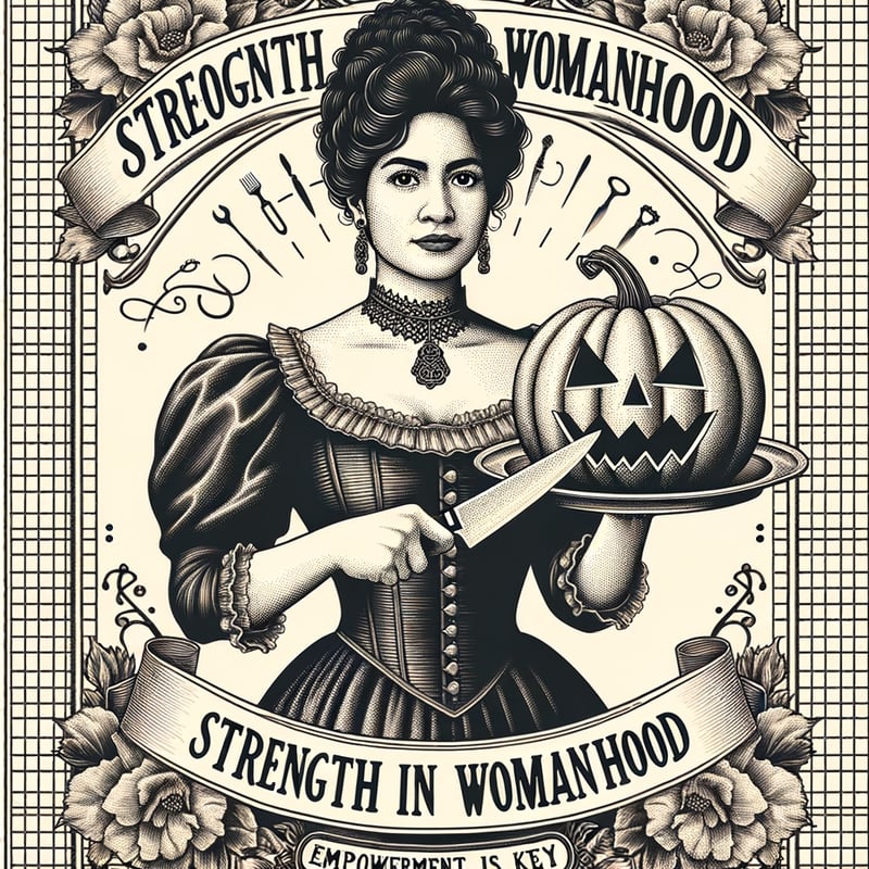 Victorian Satire Illustration