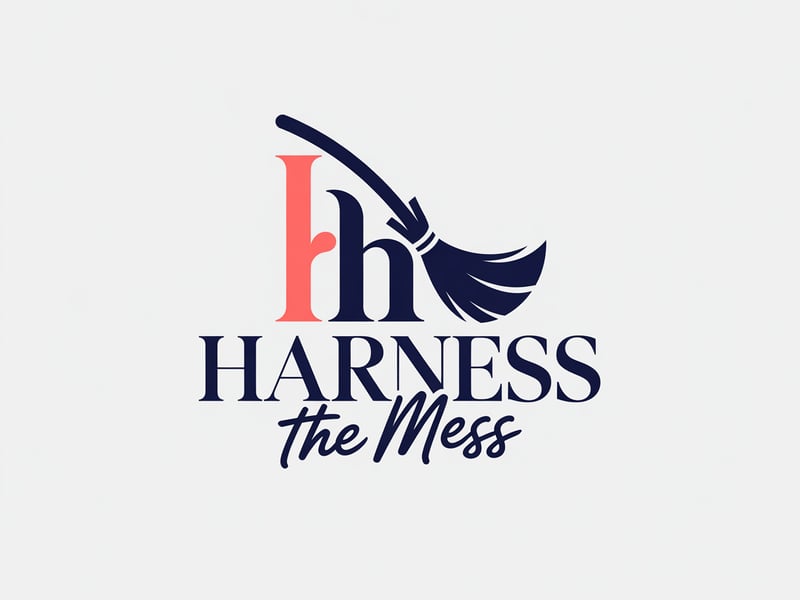Witch Broom Logo for Harness The Mess