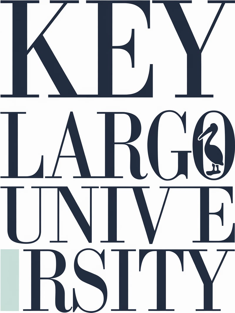 Key Largo University Logo Design