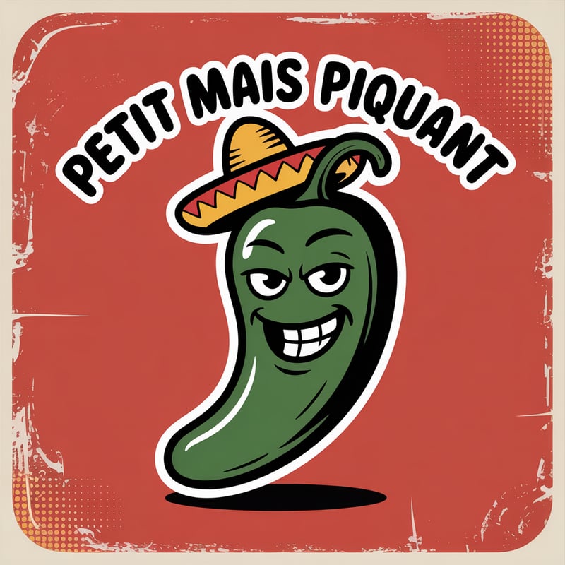 Funny Jalapeno Cartoon