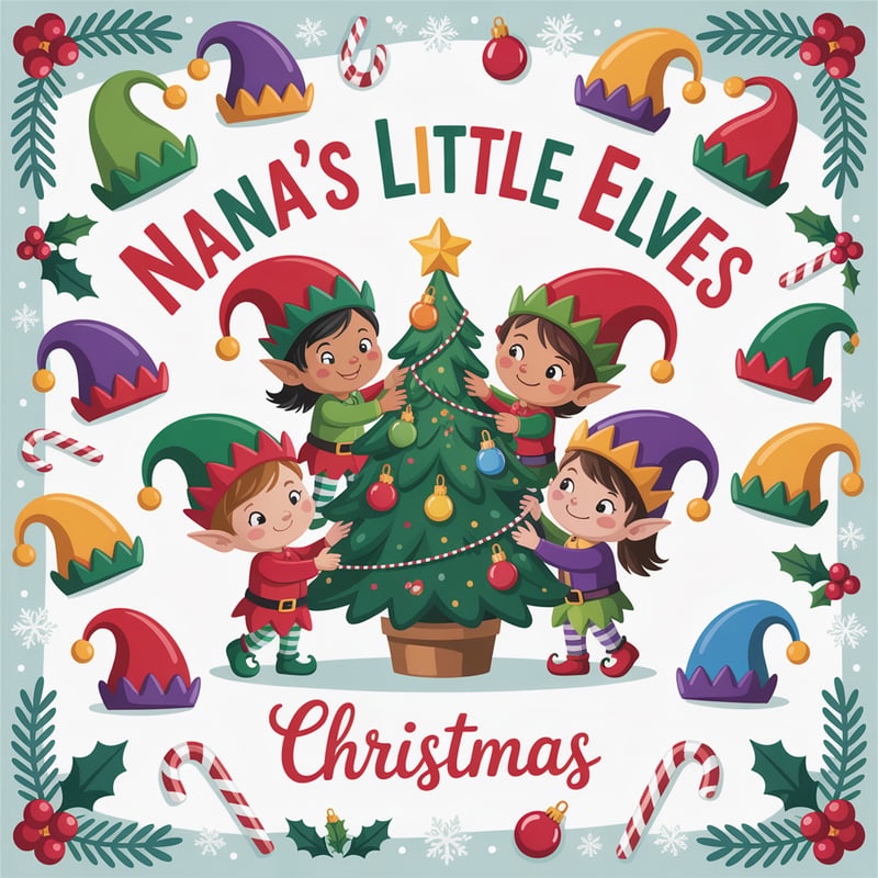 Nana’s Little Elves Christmas Design
