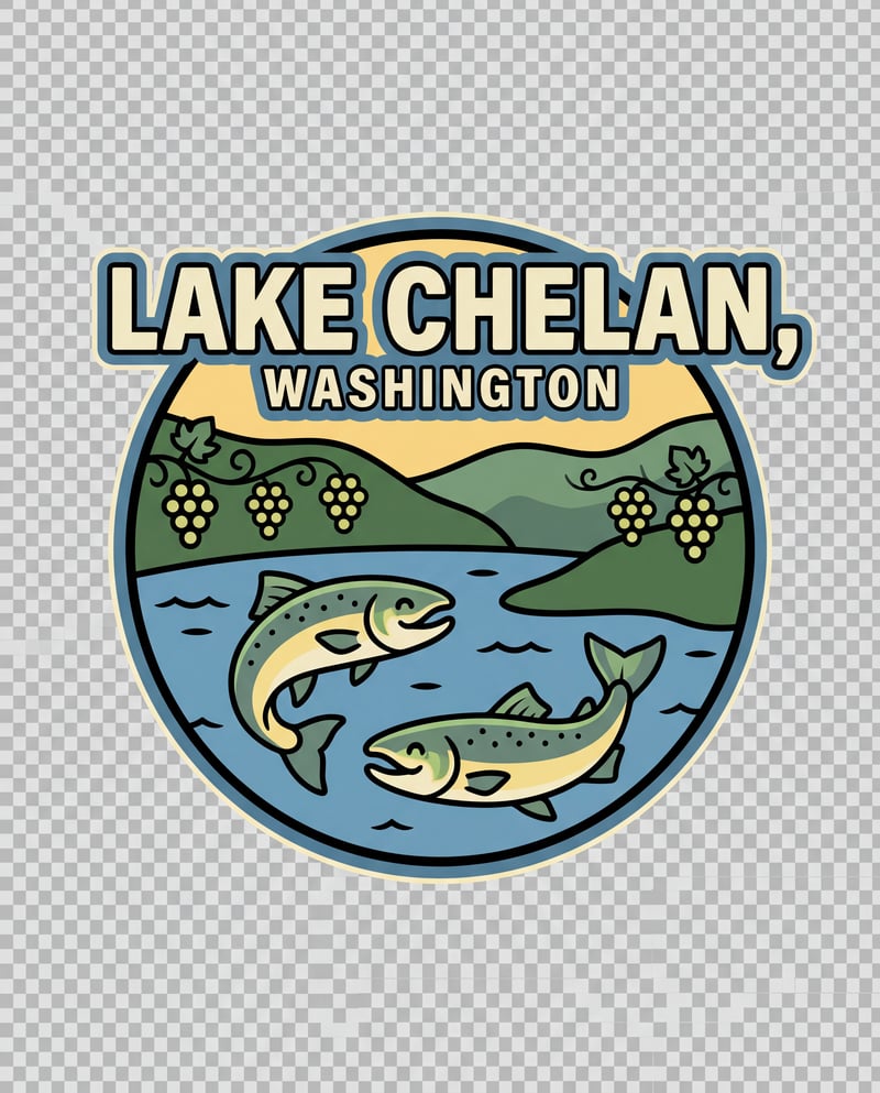 Lake Chelan T-Shirt Design