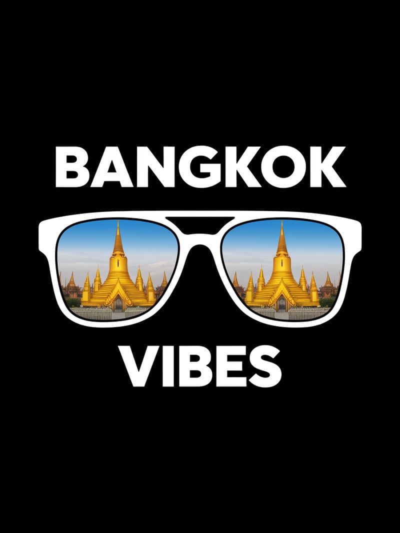 Bangkok Vibes T-Shirt Design