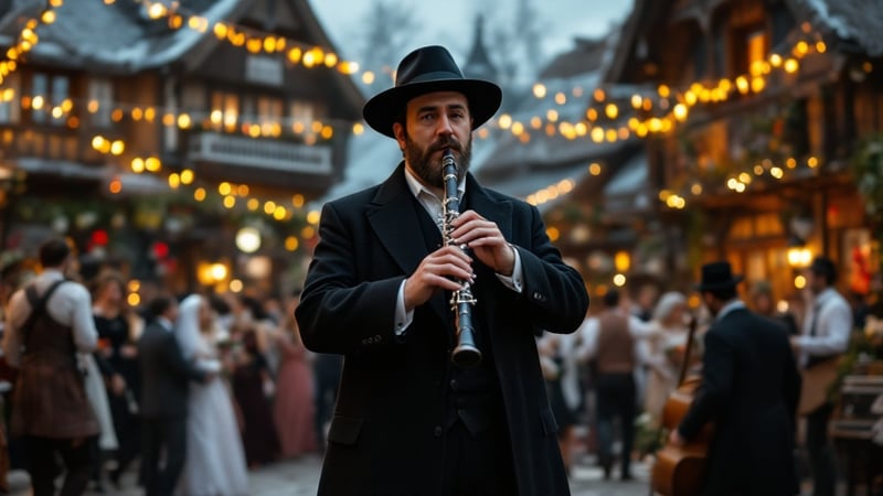 Ashkenazi Jewish Klezmer Clarinetist