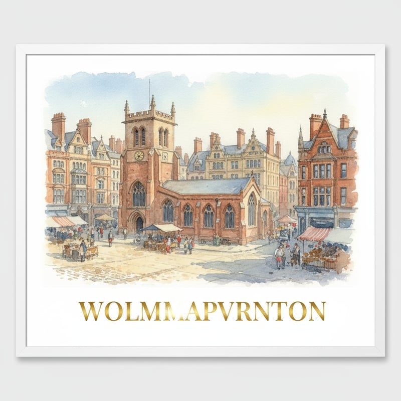 Watercolor Painting of St Peter’s Church