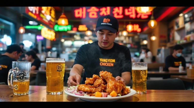 Yangnyeom Chicken at Gangnam Eatery