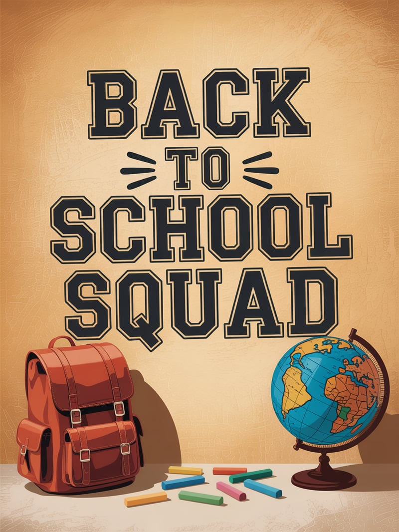 Back to School Squad Graphic